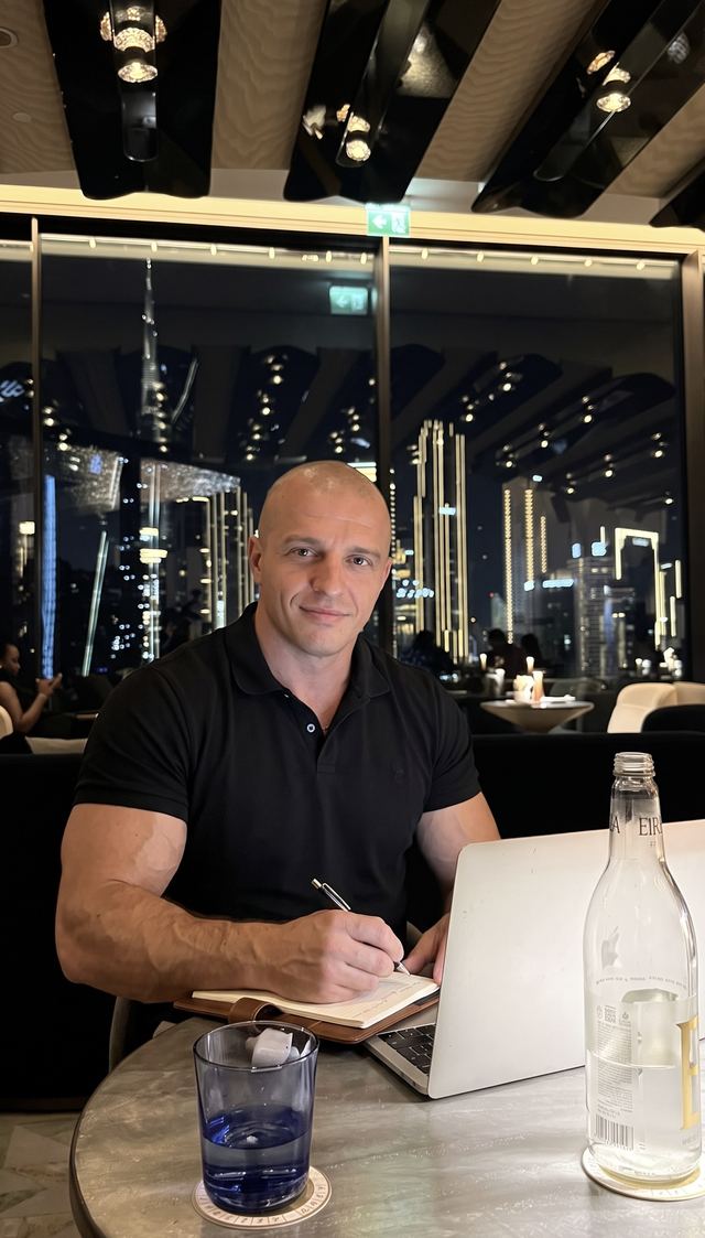 Nenad Vasic in Dubai, United Arab Emirates